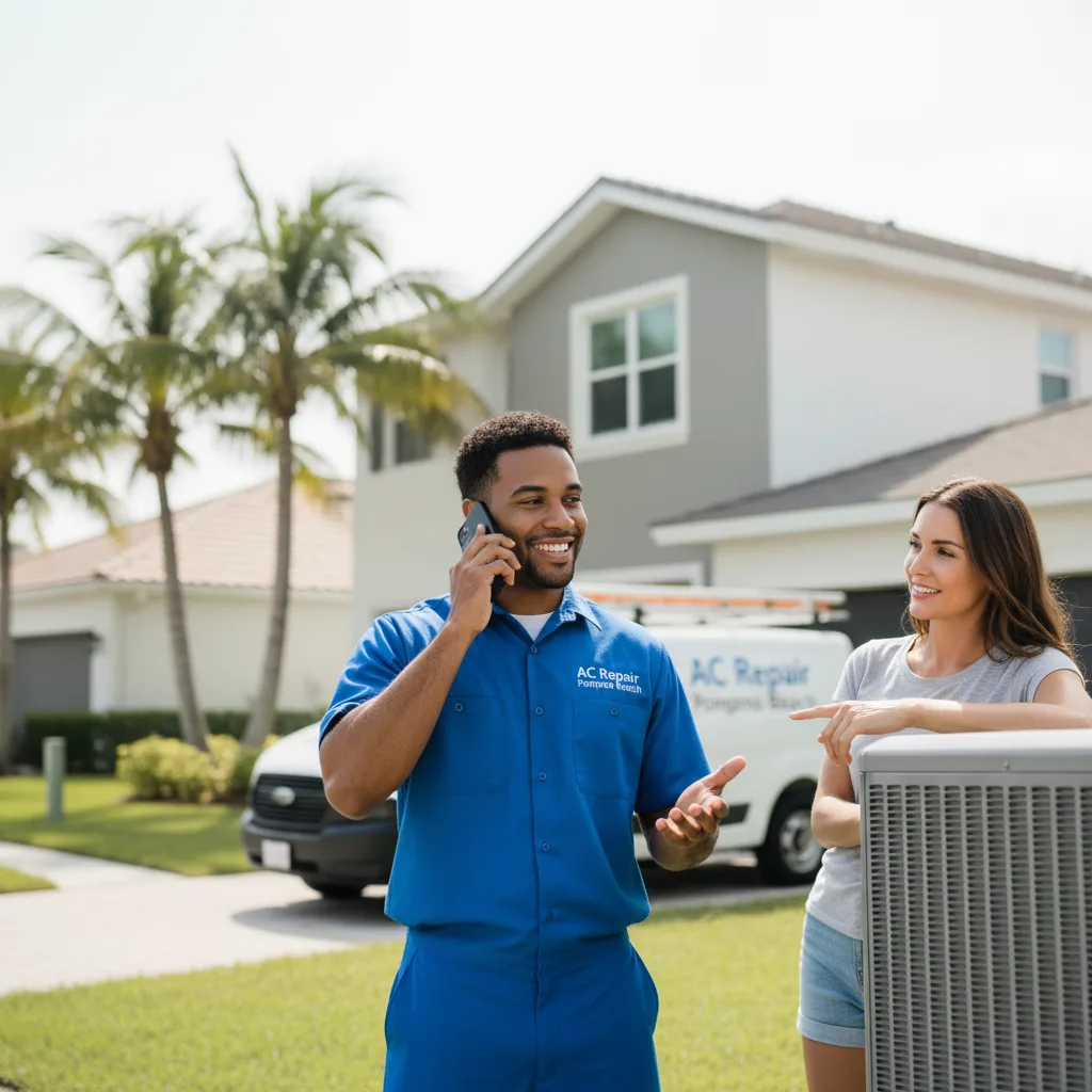 AC Repair Pompano Beach customer support in Harleysville